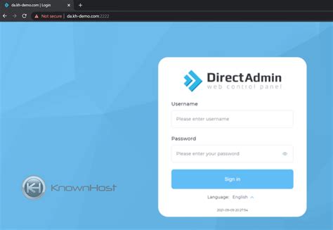 Control Panel Login .